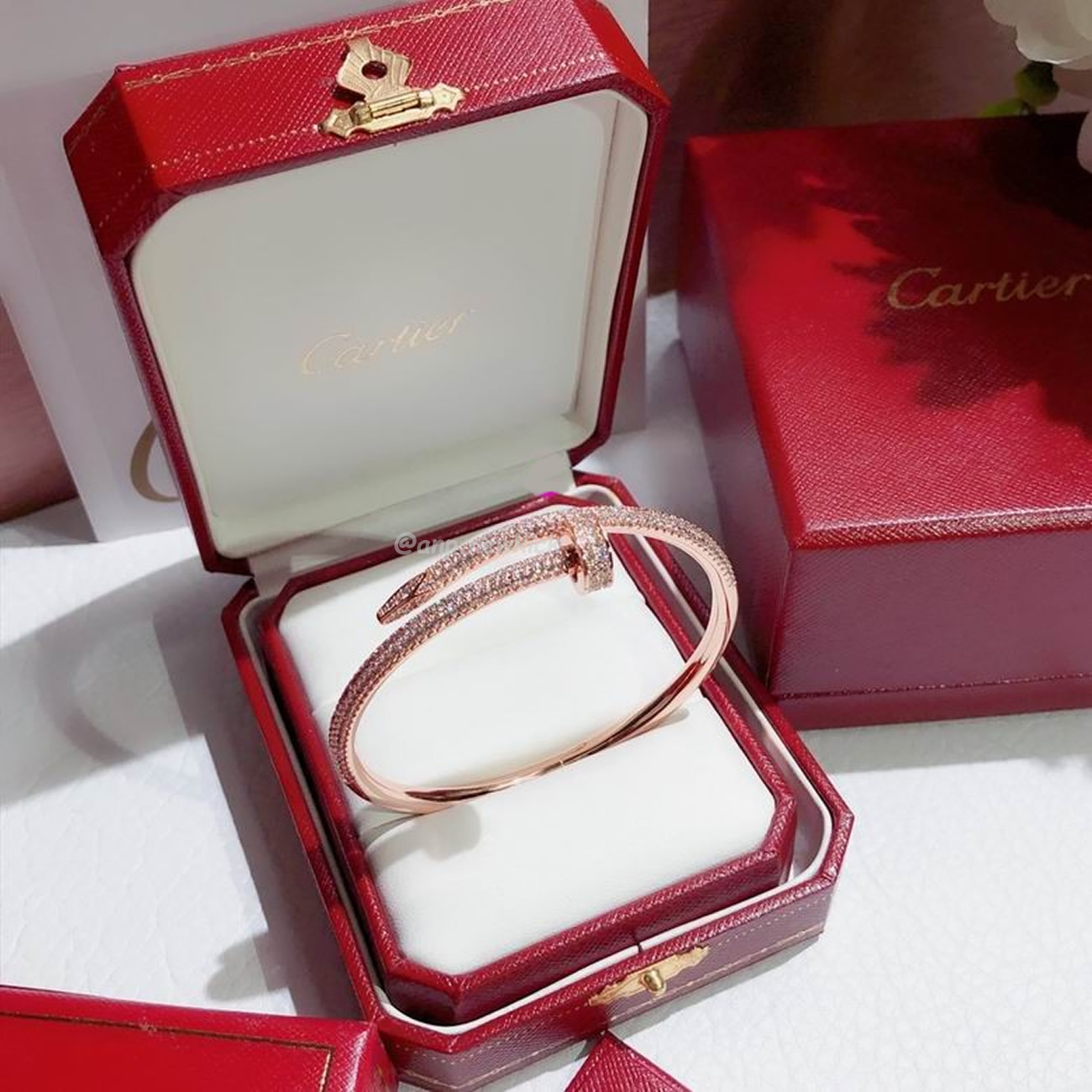 Cartier Bracelet Juste Un Clou Bracelet 18k Rose Gold (3) - www.newkick.vip